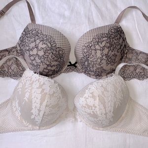 2 Victoria’s Secret Dream Angels Push-up bra 36D